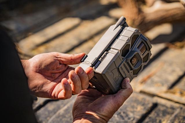 Alt view image 2 of 7 - TACTACAM Reveal X Gen 3.0 Cellular Trail Camera - Multi Carrier, HD Photos & Videos, Pre-Installed Antenna, Built-in GPS, Low-Glow IR Flash, Fast Trigger Speed + Reveal Solar Panel and 32GB SD Card