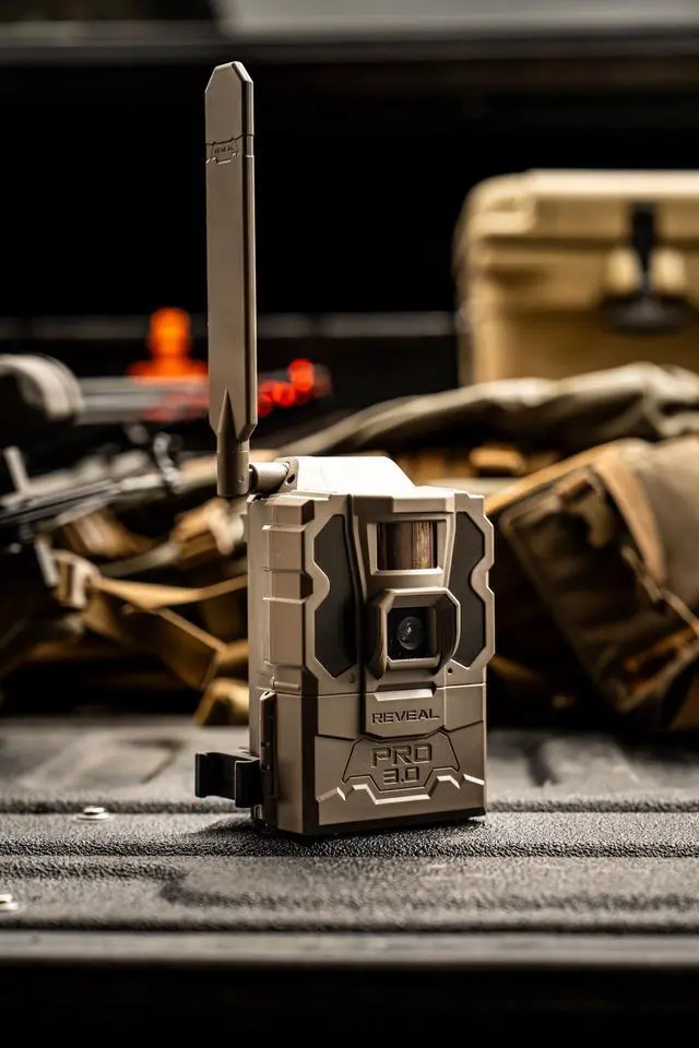 Alt view image 7 of 7 - TACTACAM Reveal Pro 3.0 Cellular Trail Camera - Multi-Cellular Network, GPS, 2" LCD, No-Glow IR, Wi-Fi Enabled, HD Photos & 1080p Videos, Fast Trigger with Cleaning Cloth (2PK)