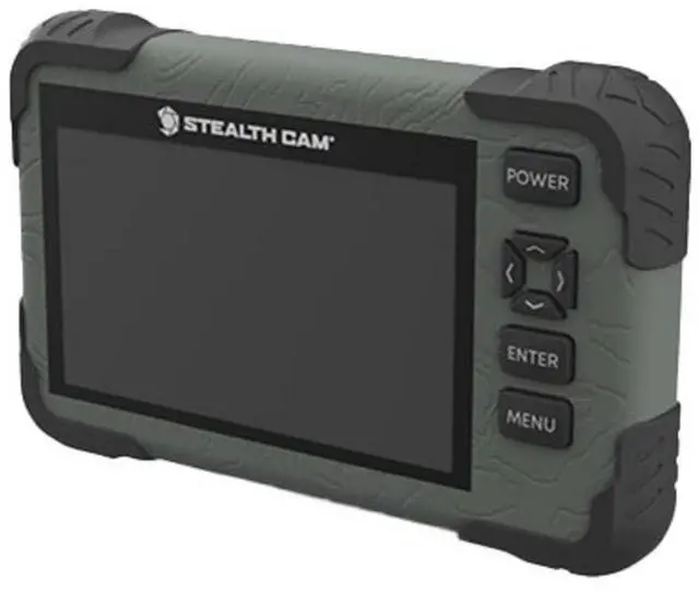 Alt view image 4 of 7 - Stealth Cam SD Card Reader/Photo & HD Video 1080P Viewer | Durable Water-Resistant Housing | 4.3" Color LCD Screen | Wrist Lanyard