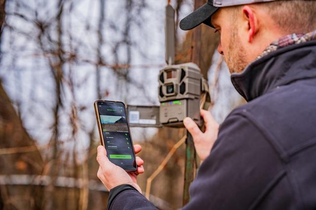 Alt view image 6 of 7 - TACTACAM Reveal X Gen 3.0 Cellular Trail Camera - Multi Carrier, HD Photos & Videos, Pre-Installed Antenna, Built-in GPS, Low-Glow IR Flash, Fast Trigger Speed + Reveal Solar Panel and 32GB SD Card