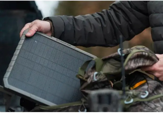 Alt view image 12 of 13 - Stealth Cam FieldMax External EX 3000 mAh Solar Battery Pack with 10-Inch Solar Panel for Revolver, Flashback, Deceptor Max, and Fusion Max Cellular Trail Cameras