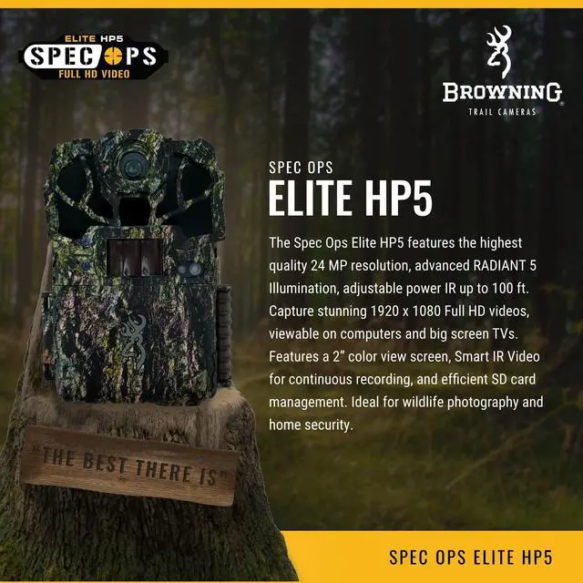 Alt view image 3 of 8 - browning spec ops elite hp5 trail camera