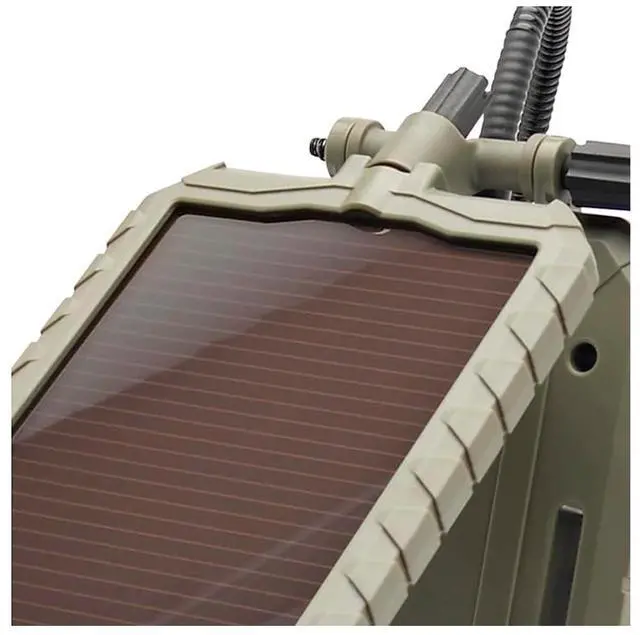 Alt view image 10 of 10 - Stealth Cam Durable Sol-Pak Solar Battery Pack | 12V Solar Power Panel, Rechargeable Battery & 10ft Insulated Cable | Co