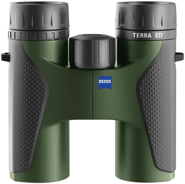 Main image of ZEISS Terra ED Binoculars 8x42 Waterproof, and Fast Focusing with Coated Glass for Optimal Clarity in All Weather Conditions for Bird Watching, Hunting, Sightseeing, Green
