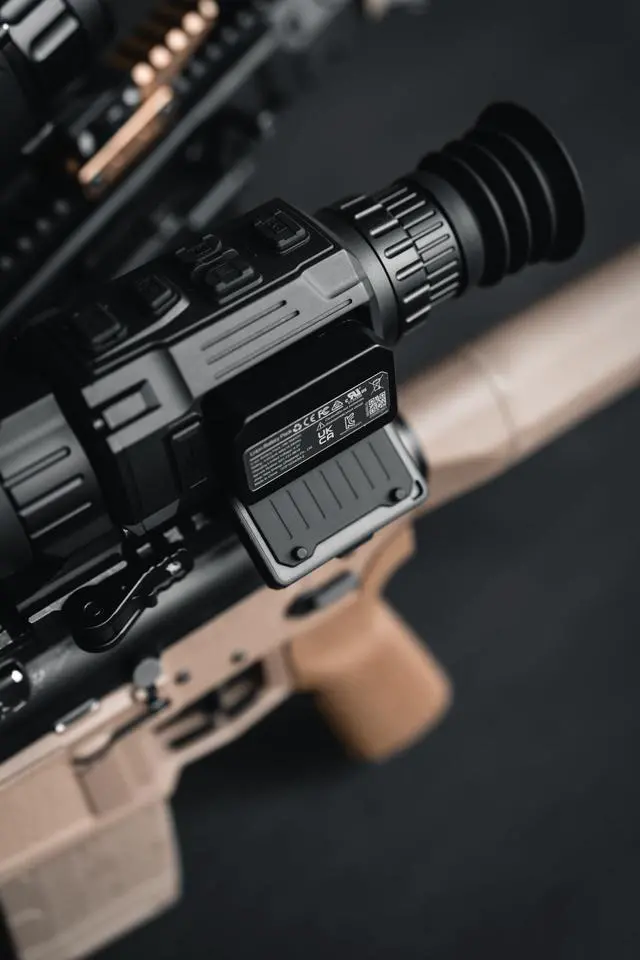 Alt view image 8 of 8 - AGM Global Vision Rattler V2 35-640 Thermal Imaging Rifle Scope with 35mm Germanium Lens, 12-Micron Sensor, and 2x Base Magnification (Black)