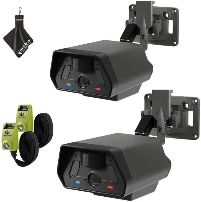 Main image of TACTACAM Defend Cellular Security Camera - No WiFi Required - Motion Activated Wireless Camera - Motion Detection - Includes Steel Reinforced Straps and Microfiber Cleaning Cloth (2PK)