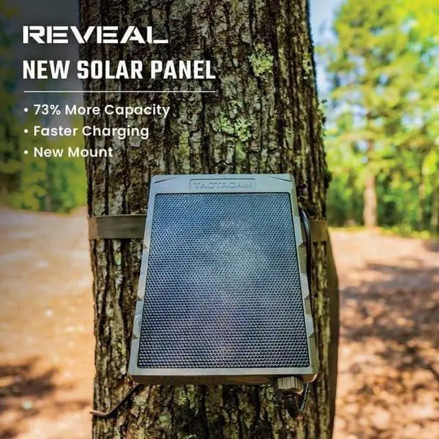 Alt view image 3 of 3 - Tactacam Defend Solar Panel + Defend LiPo Battery Pack Bundle  Extended Power for Tactacam Defend Cameras  Outdoor Solar Charger with High-Capacity LiPo Battery  Weatherproof & Reliable