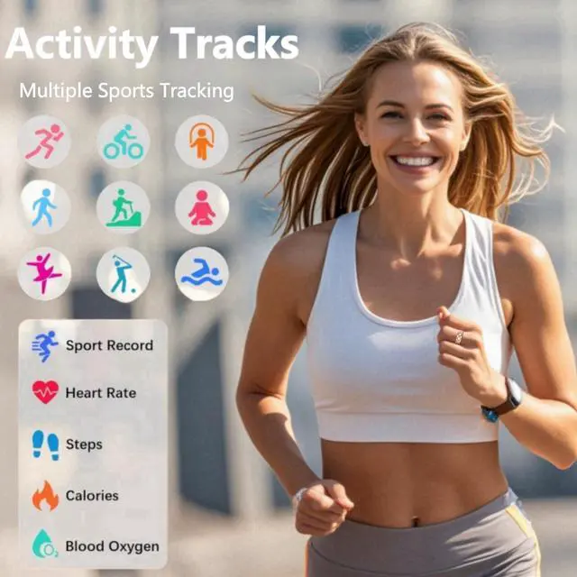 Alt view image 4 of 7 - Wise Time 2025 Smart Ring for Women Health Tracker, Sleep Tracker Ring with Heart Rate, Blood Oxygen, Sleep Quality Monitoring, Air Gesture for iphone & Android Best Gift(With crystal charging cabin)