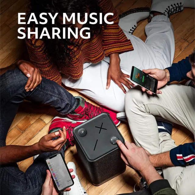 Alt view image 3 of 4 - Ultimate Ears Hyperboom Portable & Home Wireless Bluetooth Speaker Loud Speaker Big Bass Water Resistant IPX4 150 Ft Range USB-C Black