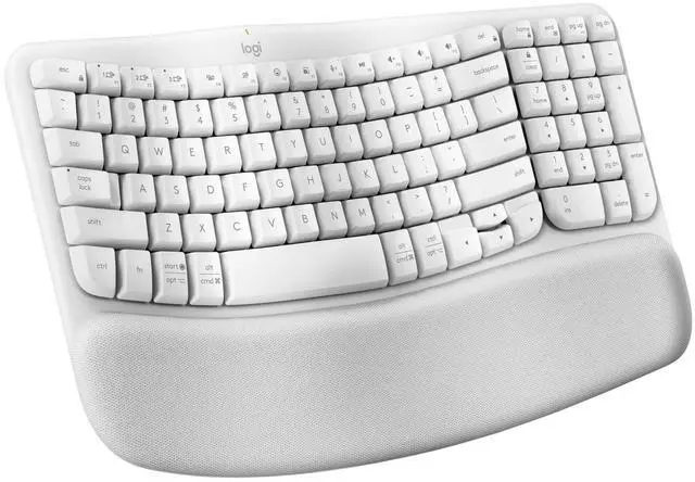 Main image of Wave Keys Wireless Ergonomic Keyboard - Off White