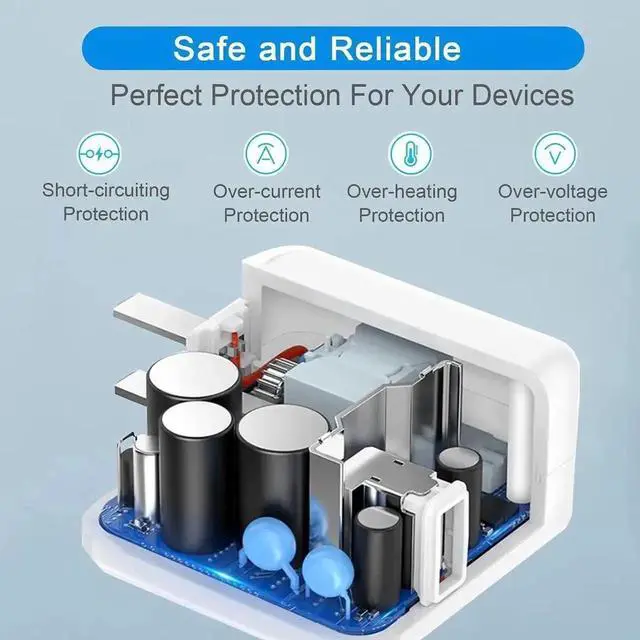 Alt view image 6 of 6 - JVFYI Mac Book Pro Charger - 118W 96W USB C Charger Fast Charger for MacBook pro/Air ipad Pro M1 M2 Laptop and All USB C Device Include Charge Cable
