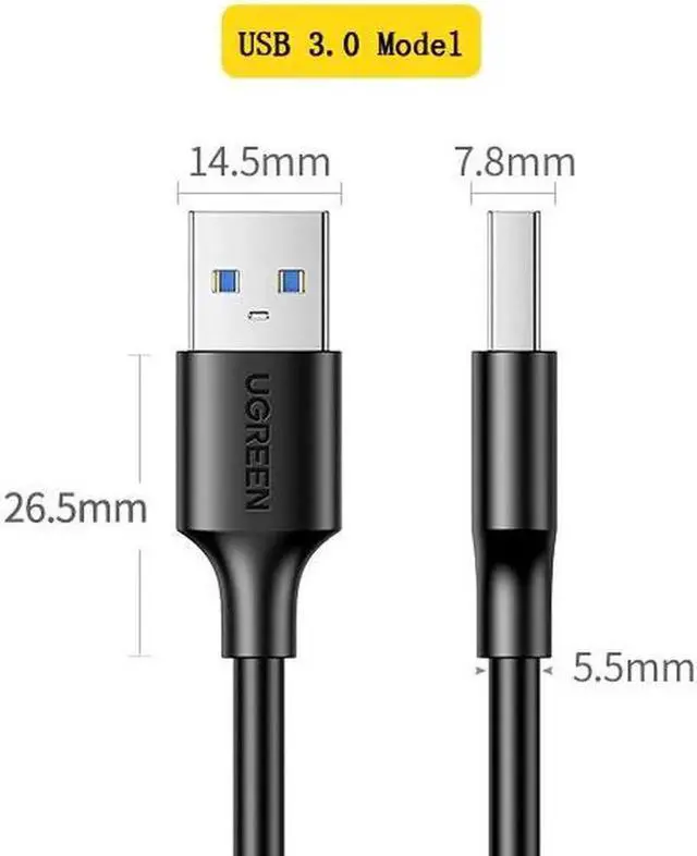 Alt view image 2 of 7 - 3.28ft/6.56ft USB Extension Cable USB to USB Cable Type A Male to Male USB 3.0 Extension Cable for Radiator Hard Disk Webcom USB 3.0 Cable Extender