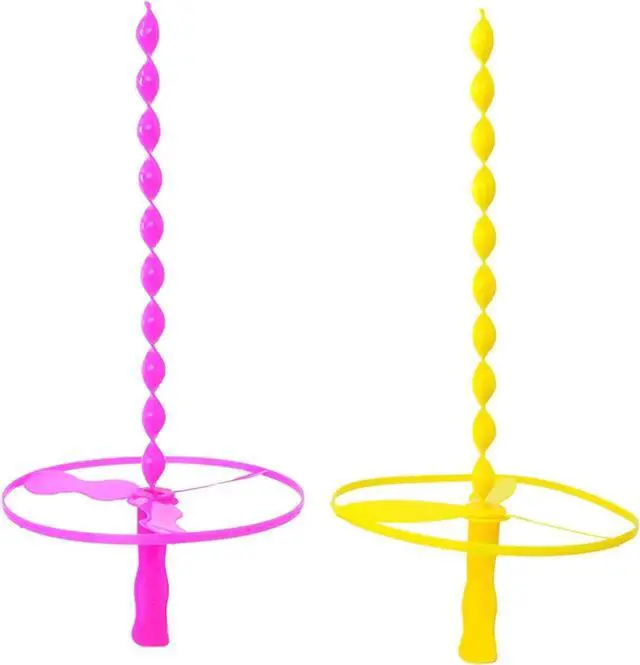 Alt view image 4 of 6 - Toys Flying Discs - Twist Disc Flyer Saucers with Launchers for Party Favors and Prizes Outdoor Toy - 40 Sets