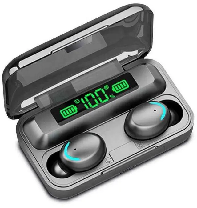 Main image of New F9 Noise Cancelling BT 5.0 TWS Earphones with Charging Case for Smart Phones