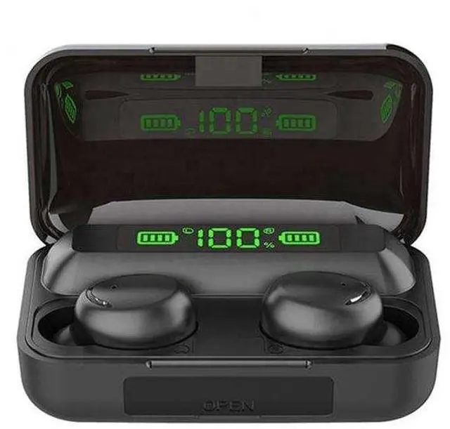 Alt view image 2 of 6 - New F9 Noise Cancelling BT 5.0 TWS Earphones with Charging Case for Smart Phones