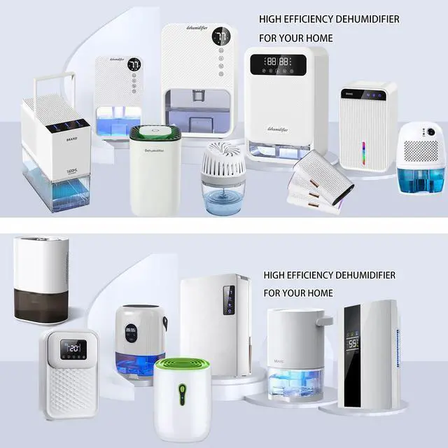 Alt view image 3 of 5 - 3.8L tank Moisture Absorber Drying Machine 220V for Sale Desumidificador Basement LED Touch Display Dehumidifier White 220v us