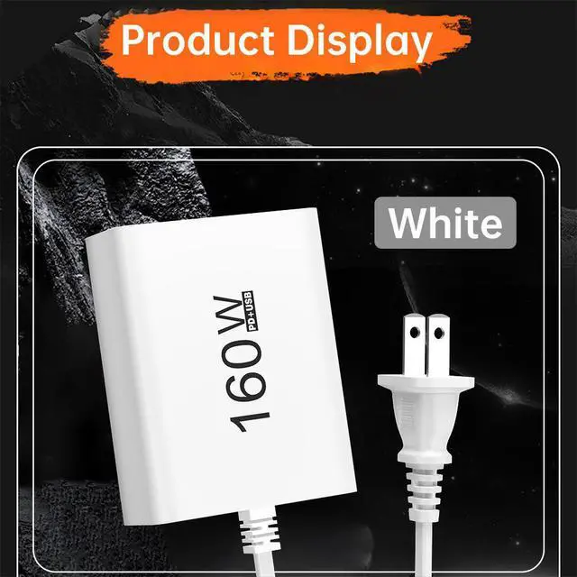 Alt view image 3 of 6 - 160W Desktop Fast Charger US EU Plug Wall Phone Charger for Mobile Phones Laptops Usb Wall Charger Power Supply Adapter