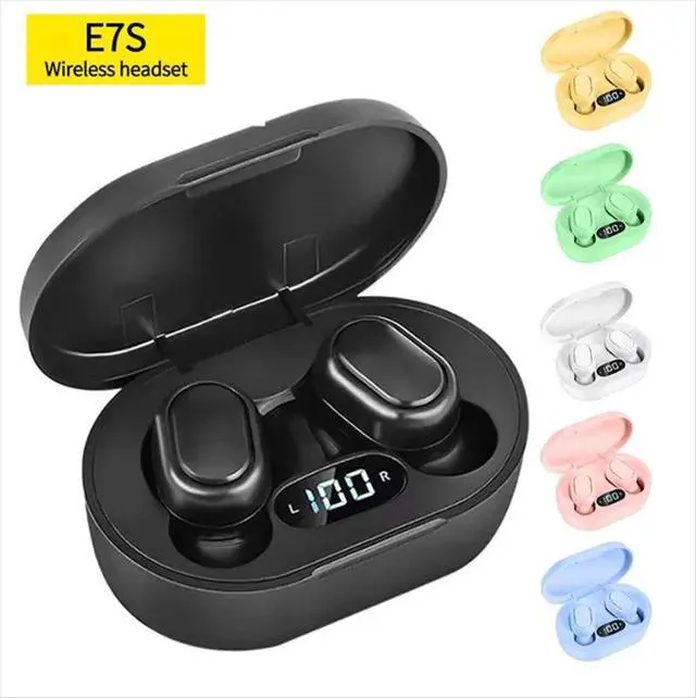 Alt view image 6 of 6 - E7S Factory Gaming Anc Waterproof Noise Cancelling Earbuds in Low Price White