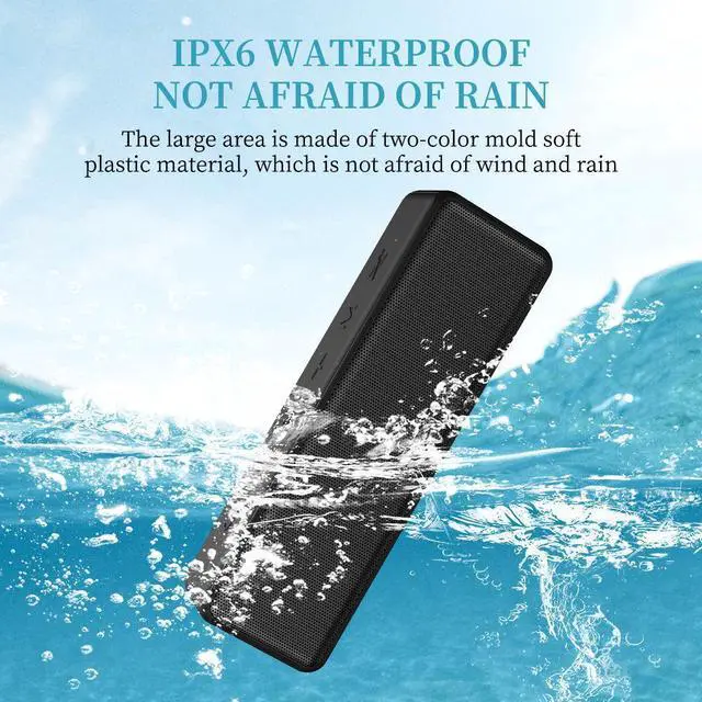Main image of X5 Plus 40W Wireless Speakers IPX6 Waterproof Portable Speaker BT5.3 Hi-Fi Bass Support TWS Aux/TF Card Built in Mic