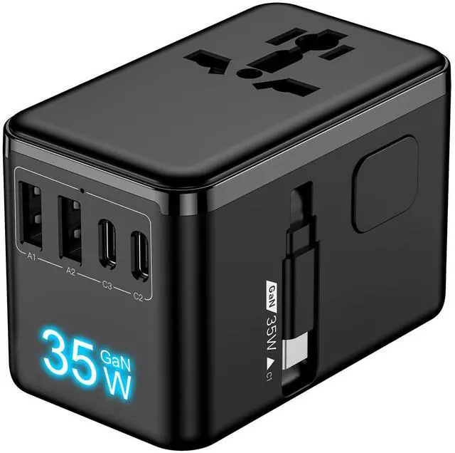 Main image of PD35W GAN Type c Plug Smart Gadgets Universal Adapter Universal Travel Adapter Gift Box