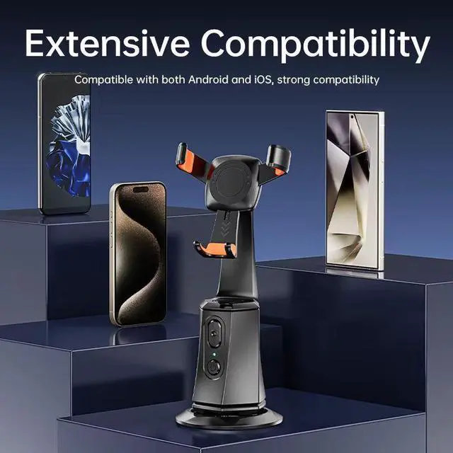 Alt view image 3 of 5 - Auto AI Tracking Gimbal Stabilizer Camera Tripod Selfie Stick 3