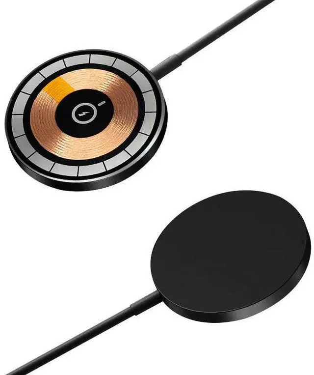 Alt view image 6 of 6 - 15W 2 in 1 Multifunctional Desk and Car Phone Holder Magnetic Wireless Charging Mobile Phone Holder for Cell Phones