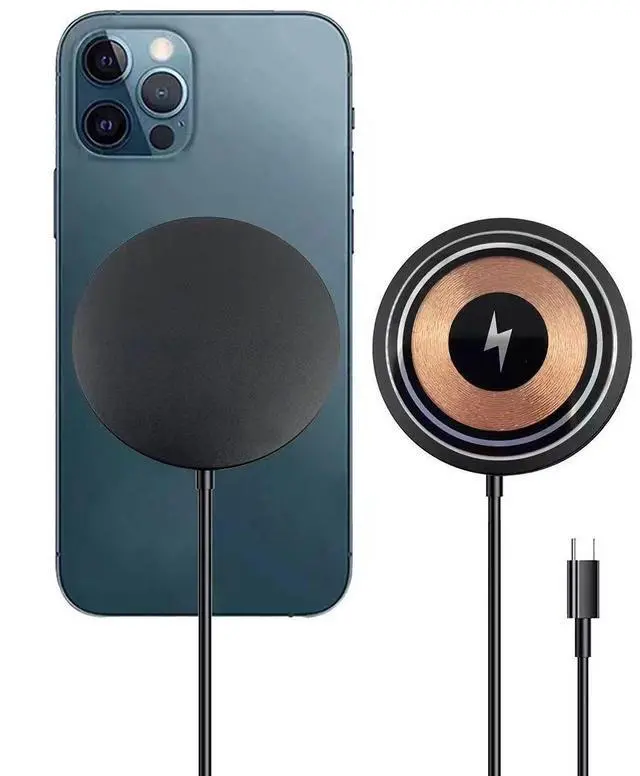 Alt view image 5 of 6 - 15W 2 in 1 Multifunctional Desk and Car Phone Holder Magnetic Wireless Charging Mobile Phone Holder for Cell Phones