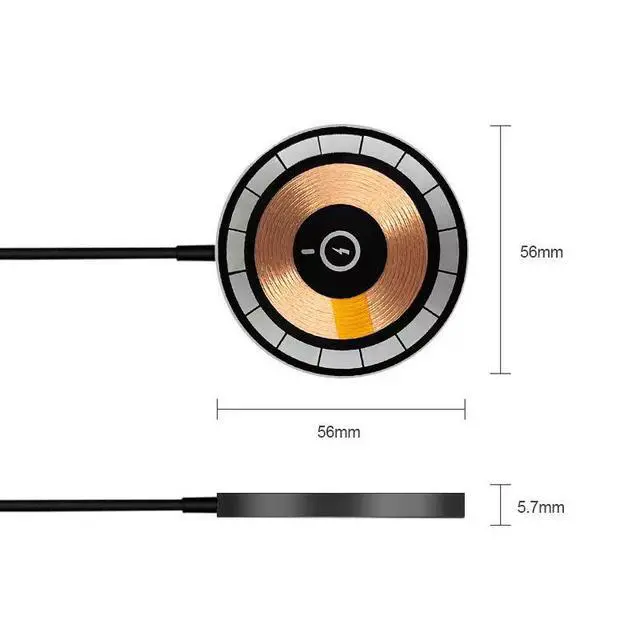 Alt view image 3 of 6 - 15W 2 in 1 Multifunctional Desk and Car Phone Holder Magnetic Wireless Charging Mobile Phone Holder for Cell Phones