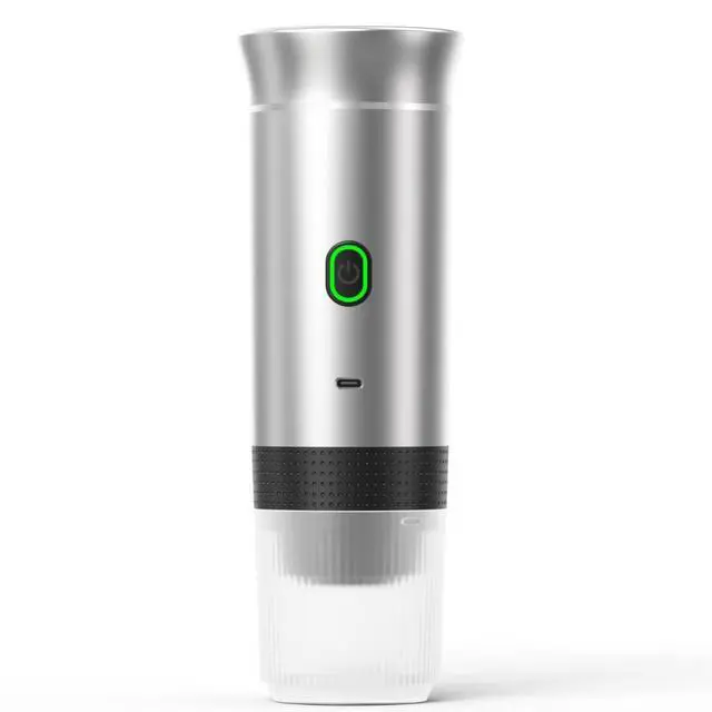 Alt view image 6 of 6 - Portable Espresso Electric Small Wireless Heating Pump Cross-Border Capsule Coffee Machine Manual Power Source