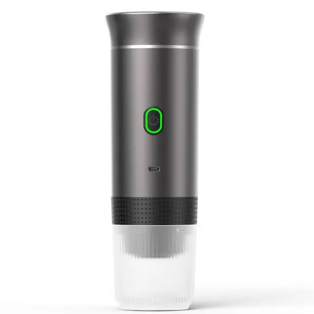 Alt view image 3 of 6 - Portable Espresso Electric Small Wireless Heating Pump Cross-Border Capsule Coffee Machine Manual Power Source