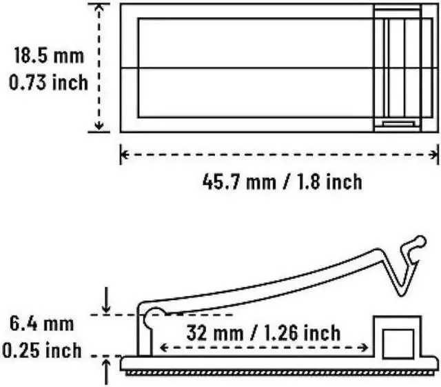 Alt view image 6 of 6 - Cable Clips with Strong Self-Adhesive, Multipurpose Wire Clamps for Cable Management and Cable Runs, TV PC Wire Holder Sticky Tidy - (20pcs)