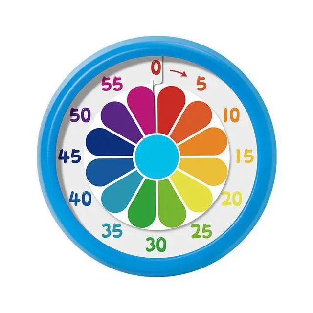 Alt view image 2 of 6 - 60 Minutes Visual Timer High Quality Kids Study Timer Manual Strong Mechanical Kitchen Timer With Magnet Green