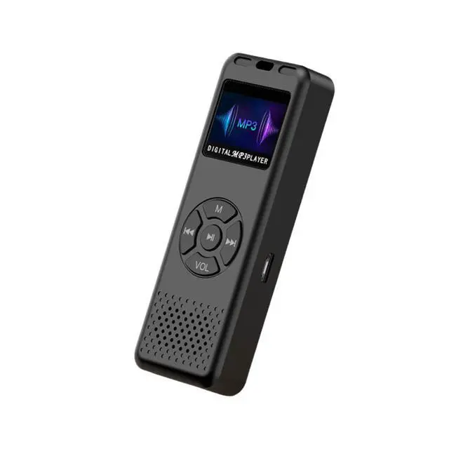 Alt view image 5 of 6 - MP3 student players, MP4 TF card speakers, mini walkmans, portable radios and music players White - Bluetooth version 4GB