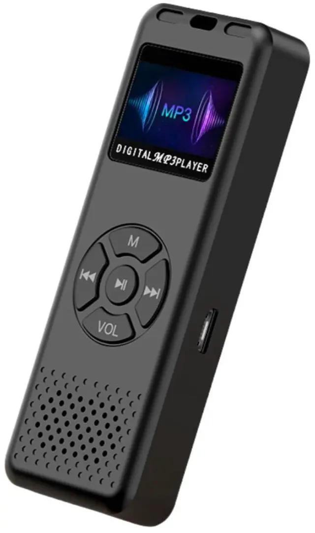 Alt view image 5 of 6 - MP3 student players, MP4 TF card speakers, mini walkmans, portable radios and music players White - Bluetooth version 64GB