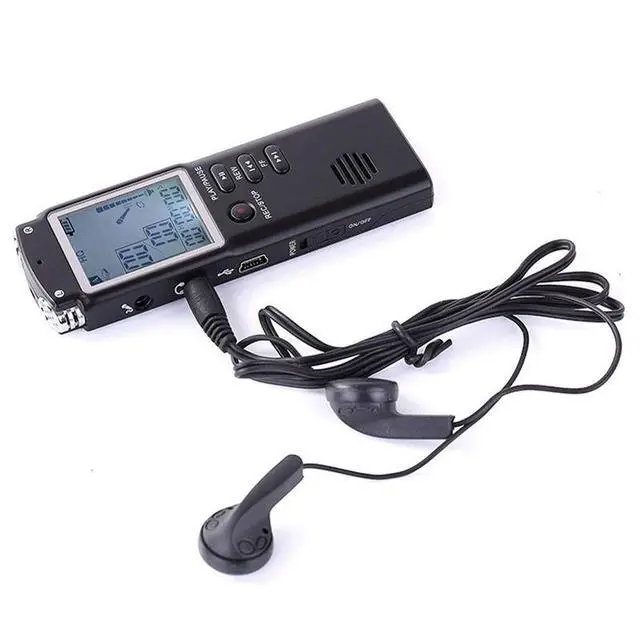 Alt view image 5 of 5 - Digital Voice Recorder Audio Recorder T60 Dictaphone Walkman MP3 Player VOR Big Screen Good Quality Audio Sound
