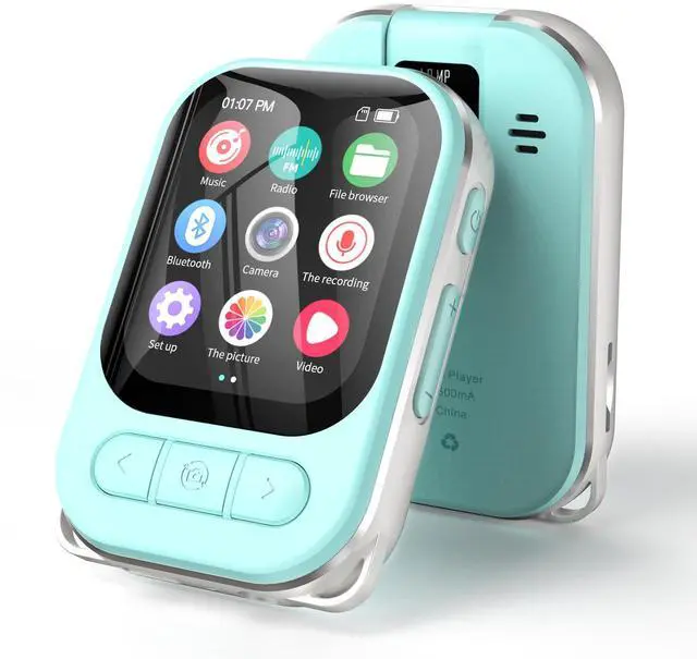 Main image of M160 Blue 1.96 Inch Full Touch Screen Portable Walkman Mp4 Video Player Photo Radio Music for 5.3 >20 Hours Battery Pink