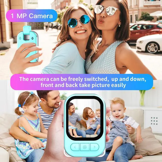 Alt view image 5 of 6 - M160 Blue 1.96 Inch Full Touch Screen Portable Walkman Mp4 Video Player Photo Radio Music for 5.3 >20 Hours Battery Pink