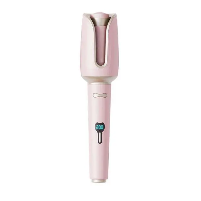 Alt view image 2 of 6 - Rotating Hair Curler Hair Curler Private Label Plastic Hair Curler Rose Automatic Curling Iron Purple EU