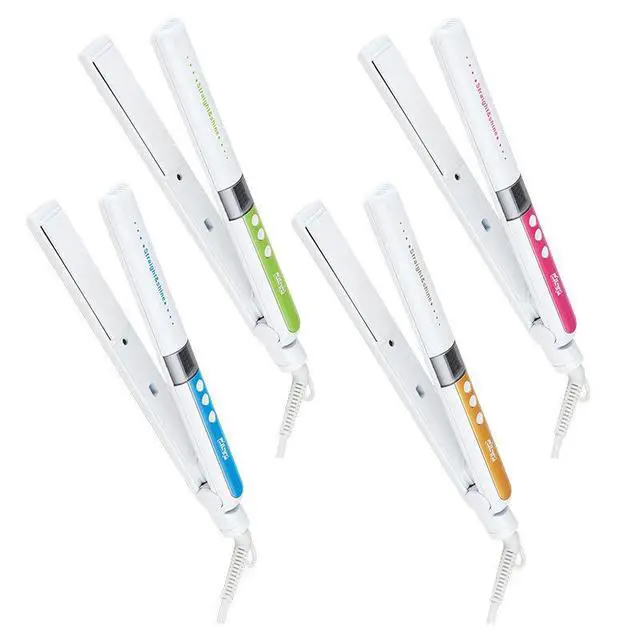 Alt view image 4 of 5 - Portable Electric Ironing Board with DSP Hair Straightener Salon Equipment Dual-Use Roll & Clip LCD Display for Female Use