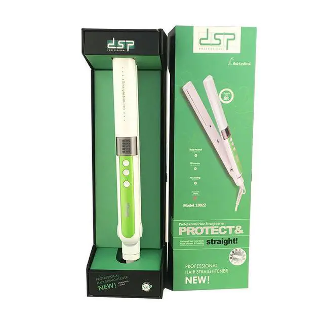 Alt view image 5 of 5 - Portable Electric Ironing Board with DSP Hair Straightener Salon Equipment Dual-Use Roll & Clip LCD Display for Female Use