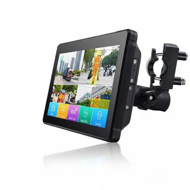 Main image of 7 Inch IPS Waterproof Truck Dash Cam | 360 4-Camera 1080P HD Recorder with AI BSD 1 Year Warranty