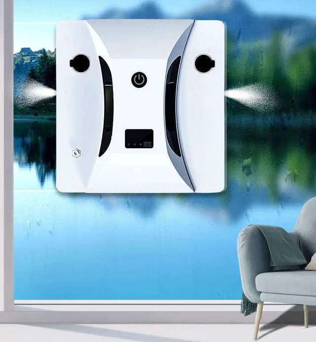 Alt view image 4 of 6 - Glass Window Cleaning Robot Machine Window Cleaner Robot Cleaner Electric Automatic Window Cleaner Robotic Fensterputzroboter UK