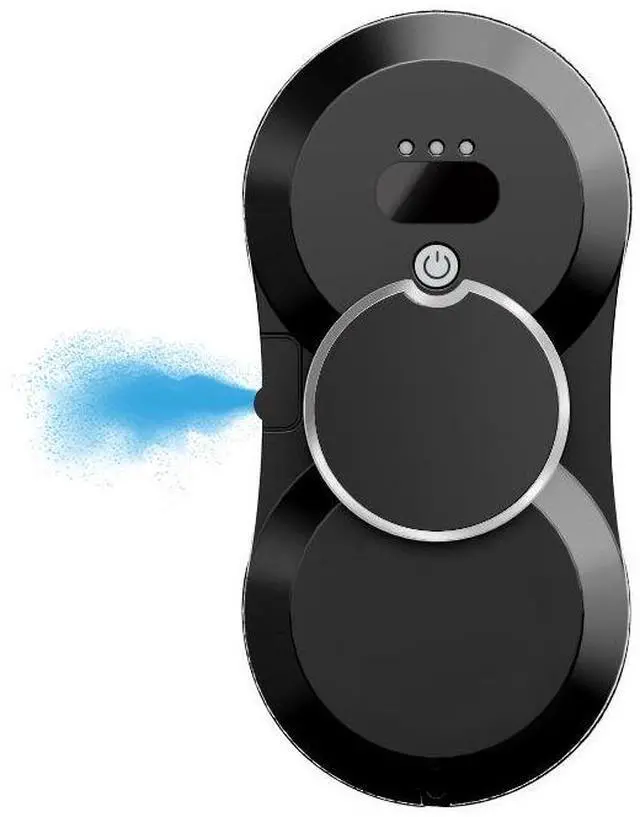 Main image of Smart Water Spray Vacuum Window Washer Robot Cordless Glass Cleaner Electric Window Cleaning Robot With Remote Control Black AU