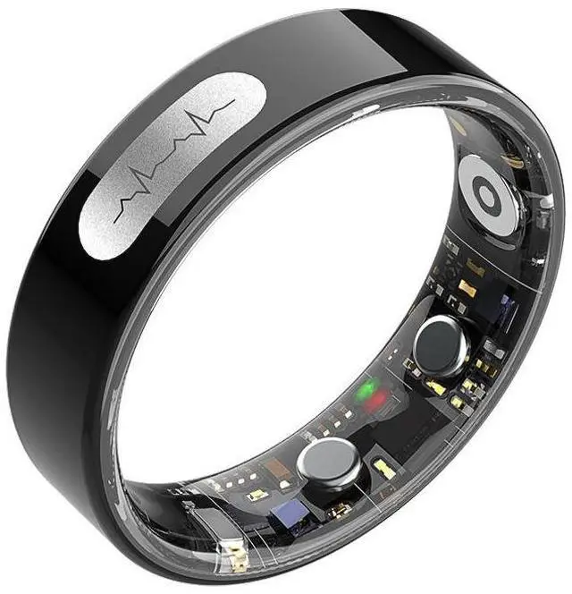 Main image of Smart Health Ring AI ECG Temperature Heart Rate Sleep Sports HRV Fitness Tracker Remote size8