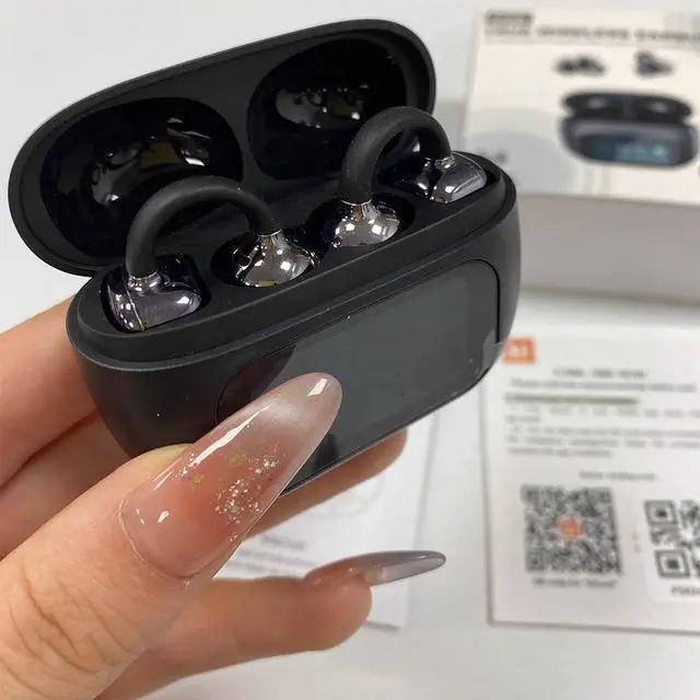 Alt view image 5 of 6 - G08 Sports Touch Screen Earphones for 5.4 IPX-6 Waterproof AI Translation Simultaneous Interpretation Digital Display