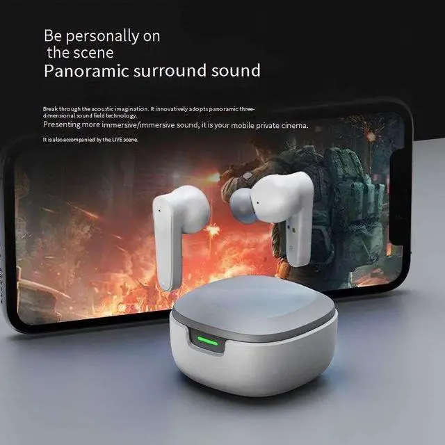 Alt view image 3 of 7 - A98 Intelligent AI Translation Headset Business Conference Multi-language Travel Simultaneous Translator Earphone ANC ENC JL