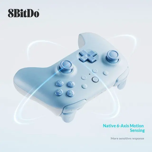 Alt view image 5 of 6 - Ultimate 2C Wireless Gaming Controller for PC, Windows 10, 11, Steam Deck, Raspberry Pi, With Hall Effect Joystick Pink