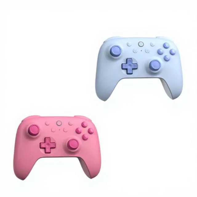 Alt view image 6 of 6 - Ultimate 2C Wireless Gaming Controller for PC, Windows 10, 11, Steam Deck, Raspberry Pi, With Hall Effect Joystick Pink