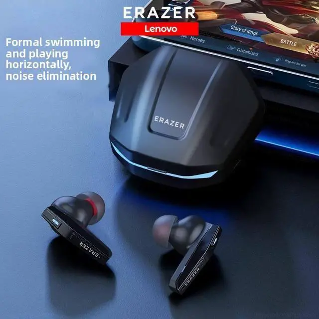 Alt view image 2 of 5 - Xt86Pro Bluetooth In-Ear Headset High Power Low Latency Noise-Cancelling Gaming Headset Xt86pro black