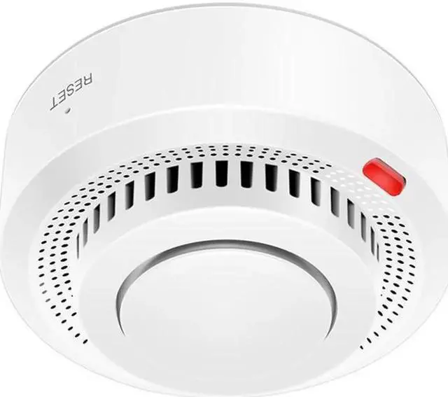 Alt view image 6 of 6 - Wifi Smoke Detector Smart Fire Alarm Sensor Wireless Security System Smart Life Tuya APP Control Smart Home for Home Kitchen / Store / Hotel / Factory